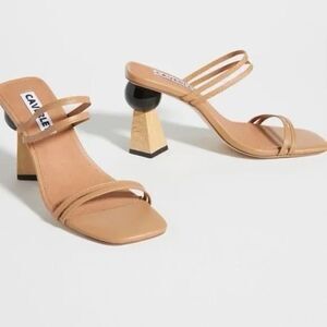 Anthropologie x Caverley Trish Heeled Mules